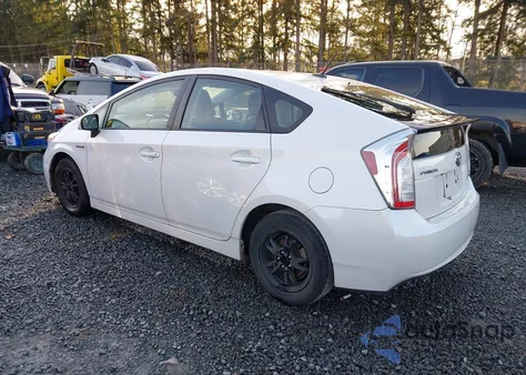 2013 Toyota Prius Four from USA, damaged, VIN JTDKN3DU1D5703639